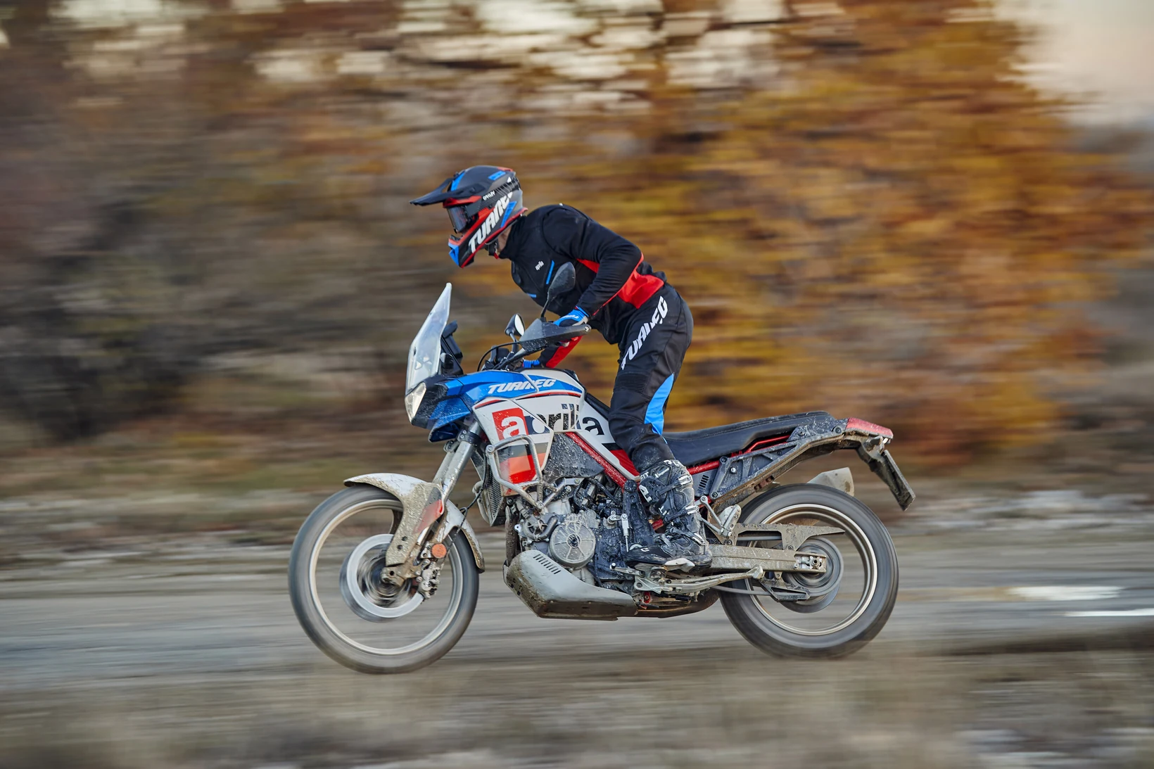 Aprilia Tuareg ralli sürüşü